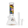 Ritual Smoke - Atomic Pop 8" Glass Beaker - Blue Eyes