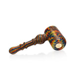 High Society - Eris Premium Wig Wag Bubbler (White Rainbow)