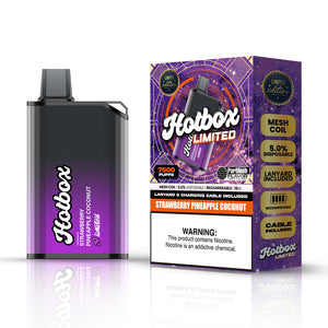 Hotbox Limited  Disposable Vape - Strawberry Pineapple Coconut