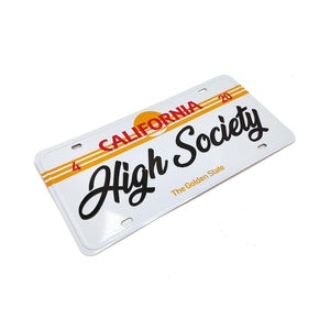 High Society - Limited Edition Collectors Car Plate