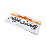 High Society - Limited Edition Collectors Car Plate