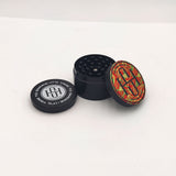 High Society - 4 PC Rasta Grinder 63mm