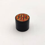 High Society - 4 PC Rasta Grinder 40mm