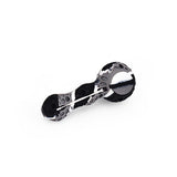 Ritual - 4'' Silicone Spoon Pipes - Black & White Marble