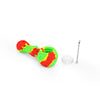 Ritual - 4'' Silicone Spoon Pipes - Rasta