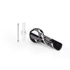 Ritual - 4'' Silicone Nectar Spoon - Black & White Marble