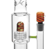 High Society - Gemini Premium Wig Wag Waterpipe (Green)