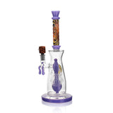 High Society - Jupiter Premium Wig Wag Waterpipe (Slime Purple)