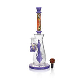 High Society - Jupiter Premium Wig Wag Waterpipe (Slime Purple)