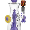 High Society - Jupiter Premium Wig Wag Waterpipe (Slime Purple)